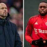 Erik ten hag and Wan-Bissaka