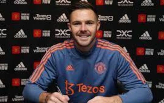 Jack Butland joins Man United on loan