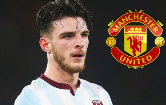 Declan Rice to Manchester United