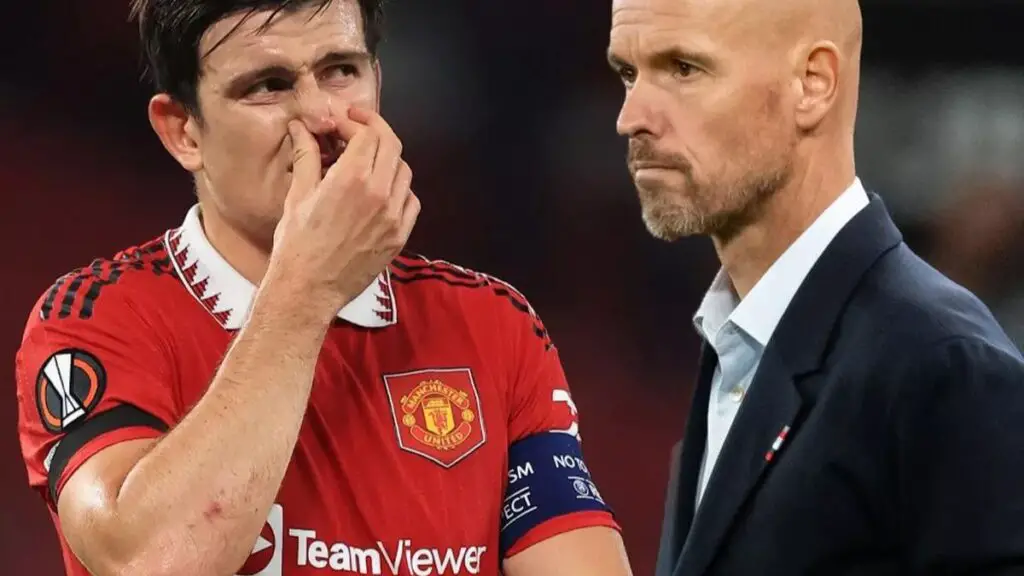 Manchester United: Harry Maguire and Erik Ten Hag