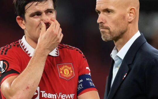 Manchester United: Harry Maguire and Erik Ten Hag