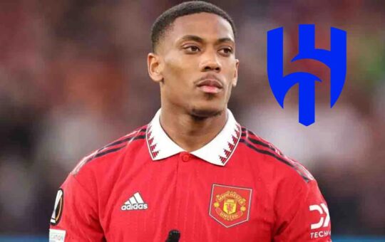 Manchester United forward Anthony Martial to Al-Hilal