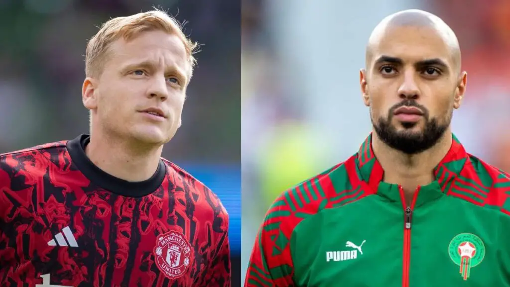 Sofyan Amrabat's agent provides update as Donny van de Beek looks set to leave Man United