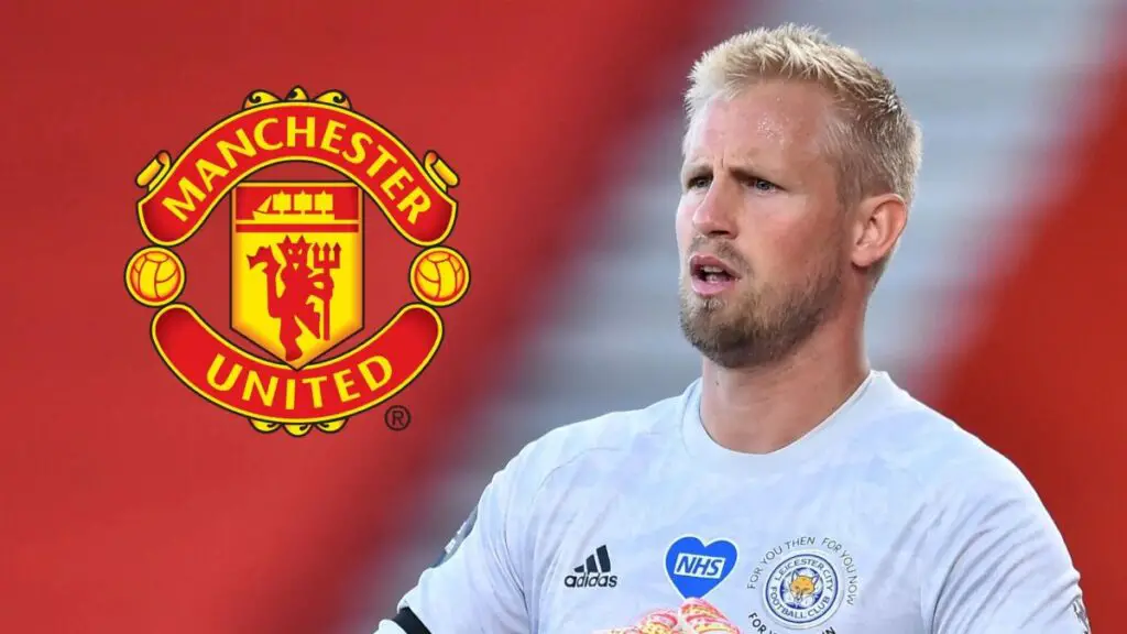 Kasper Schmeichel to Manchester United