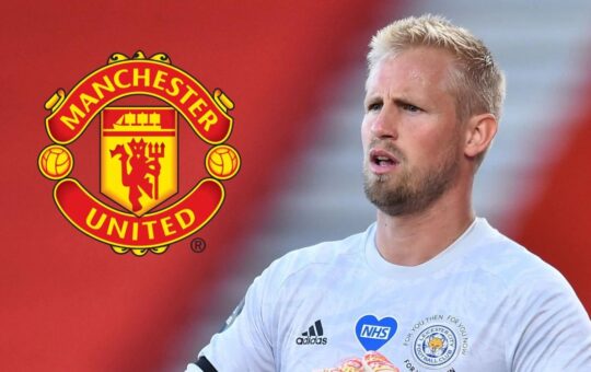 Kasper Schmeichel to Manchester United