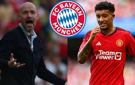 Bayern Munich interested in signing Jadon Sancho from Manchester United