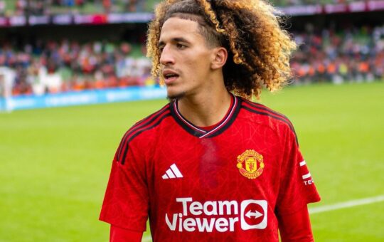 Hannibal Mejbri could leave Manchester United