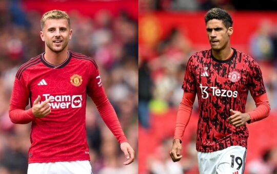 Raphael Varane and Mason Mount returns to Manchester United training