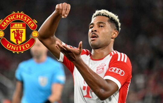 Serge Gnabry to Manchester United