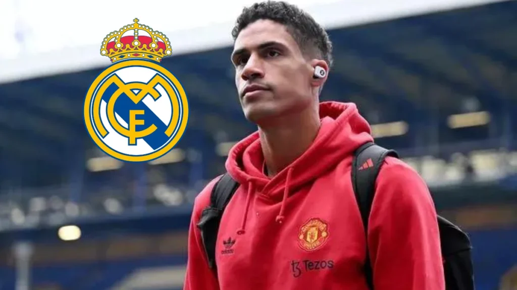 Manchester United defender Raphael Varane back to Real Madrid