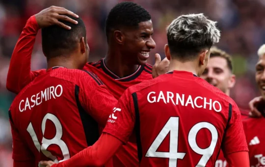 Alejandro Garnacho and Marcus Rashford