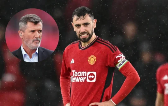 Roy Keane Puts Star Man Utd Midfielder Bruno Fernandes on BLAST