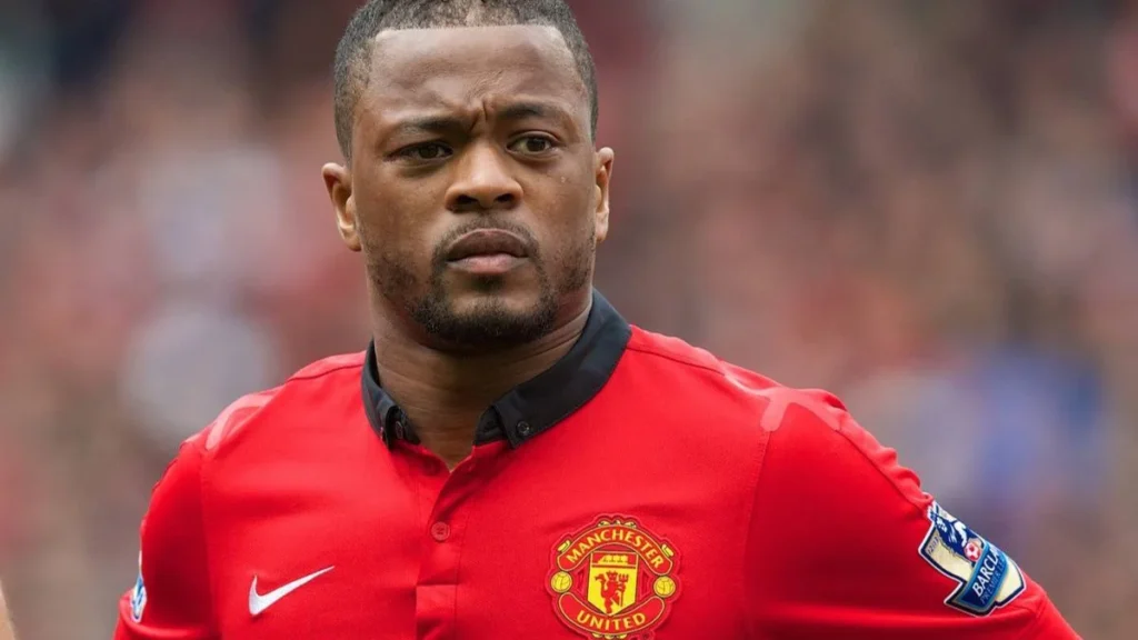 Patrice Evra "shocked" as son reveals he "hated" Man Utd