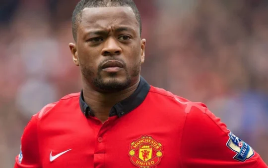 Patrice Evra "shocked" as son reveals he "hated" Man Utd