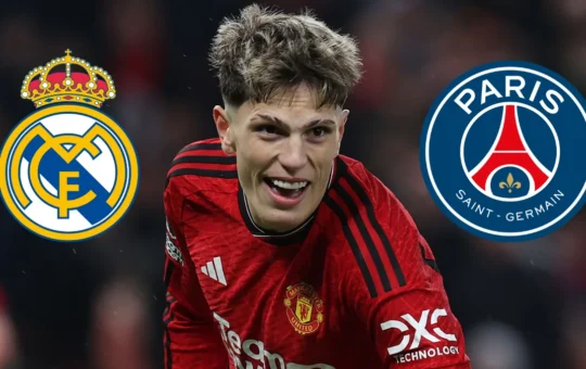 Man Utd Garnacho to Real Madrid or PSG